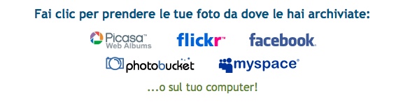 picnik modifica foto italiano